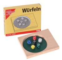Würfeln gelbe serie