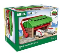 BRIO Mitnehm-Lokschuppen mit Reisezug