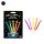 BIRTHDAY FUN Farbflammen-Kerzen 5er-Set