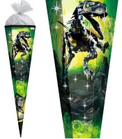 Zuckertüte 85 cm Robo-Rex Rote Spitze