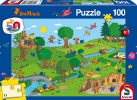 Puzzle 100 Teile - Die Maus im Spielpark