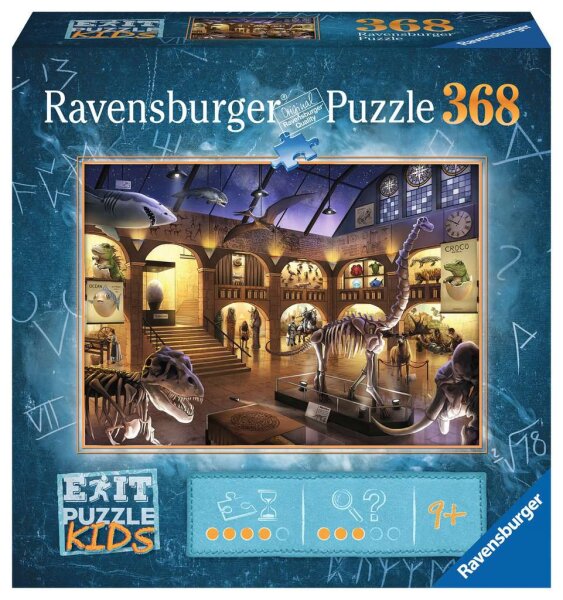Puzzle - Exit Kids Im Naturkundemuseum (368 Teile)