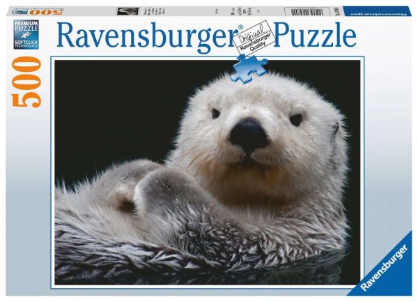 Puzzle Süßer kleiner Otter (500 Teile)