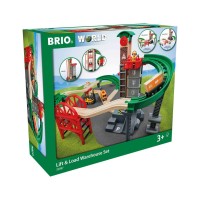 BRIO Großes Lagerhaus-Set mit Aufzug