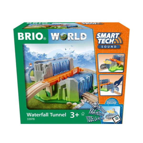 BRIO Smart Tech Sound Wasserfall-Tunnel