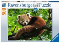 Puzzle Süßer roter Panda (500 Teile)