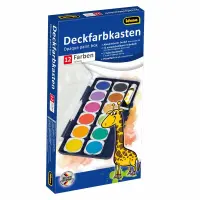 Deckfarbkasten 12er
