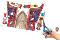 Bastelbogen Piratenschiff