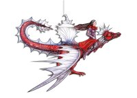 Bastelbogen Drachen