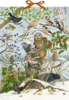 Adventskalender Unsere Vögel im Winter