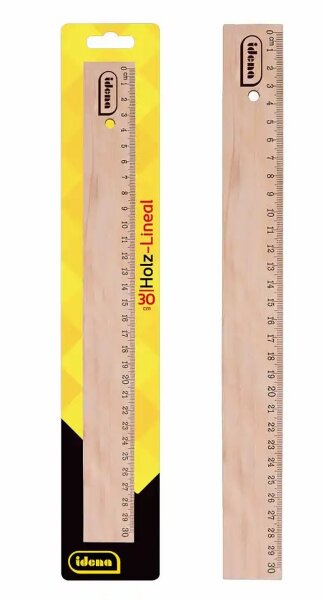 Holz Lineal 30 cm