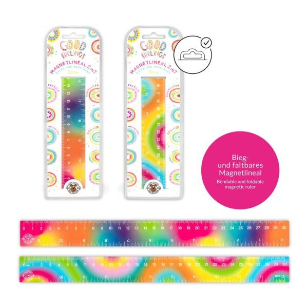 GOOD FEELINGS Magnetlineal faltbar 30 cm