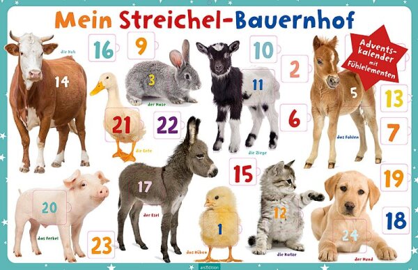 Mein Streichel-Bauernhof - Adventskalender