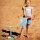 2in1 Beachtoy Set, Schaufel + Kescher