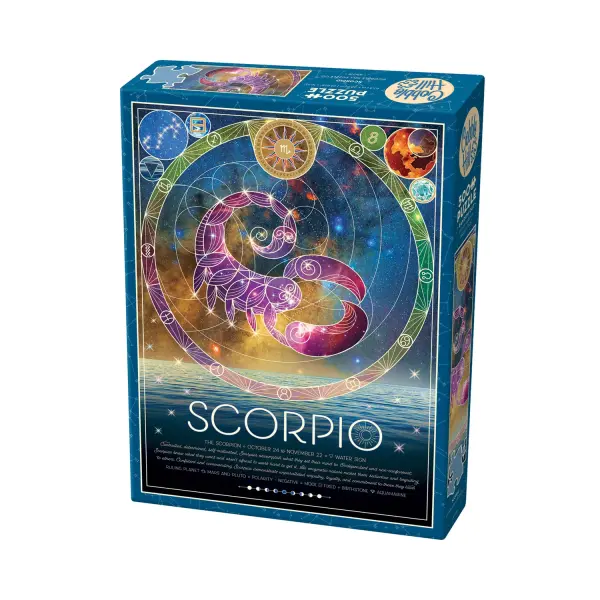 Puzzle Sternzeichen Skorpion 500 Teile