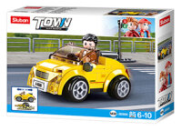 SLUBAN Pullback Auto "Cabrio" (85 Teile)