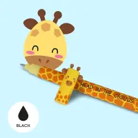 Radierbarer Gelstfit Giraffe
