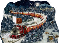 Adventskalender-Schokolade Weihnachtsexpress