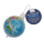 Soft-Springball Globus ca.7,5 cm