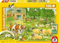 Tierfamilien auf dem Bauernhof, 100 Teile