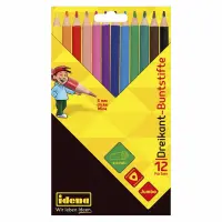 Buntstifte Jumbo dreikant 12 Stück Kartonetui