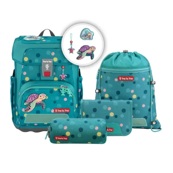 Step by Step Schulranzenset 5tlg Cloud Turtle Josie