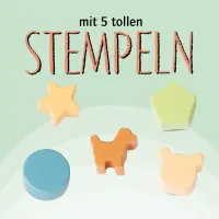 TapirElla Zaubermaltafel aus Holz Blau