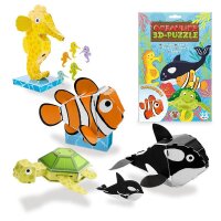 3D-Puzzle-Tiere Oceanlife