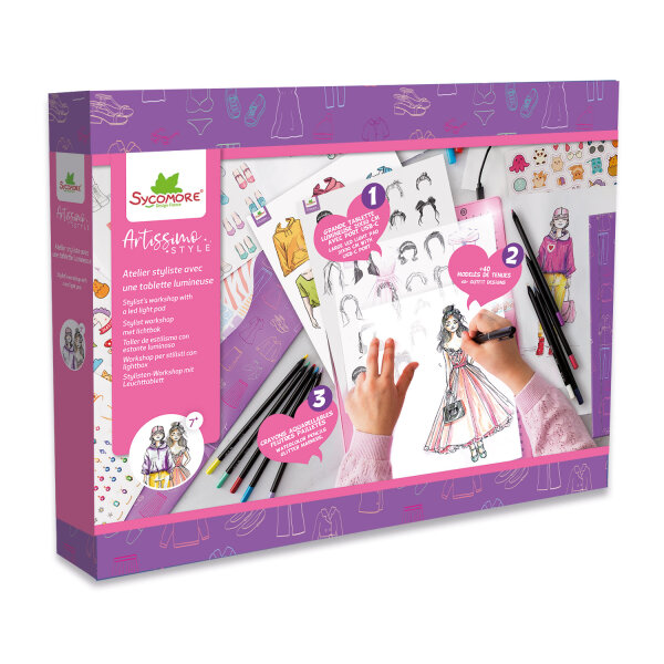 Artissimo - XXL - Styling-Workshop mit beleuchtetem Tablet