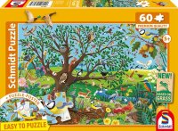 Tiere im Garten, 60 Teile