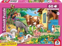 Bauernhof-Tiere, 60 Teile