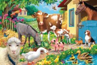 Bauernhof-Tiere, 60 Teile