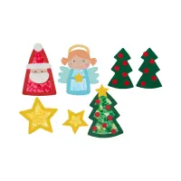 Fensterbilder,Sachenmacher Erstes Kleben Weihnachten