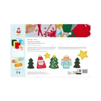 Fensterbilder,Sachenmacher Erstes Kleben Weihnachten