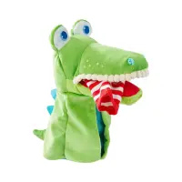 Handpuppe Krokodil Allesfresser , 26 cm