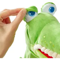 Handpuppe Krokodil Allesfresser , 26 cm