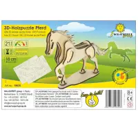 3D Holz Puzzle Pferd
