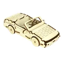 3D-Holzpuzzle Sportwagen Cabrio