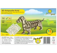 3D Holz Puzzle Hund