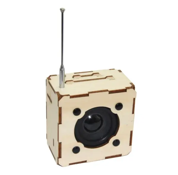 Holzbausatz Bluetooth-Lautsprecher mit FM Radio