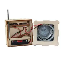 Holzbausatz Bluetooth-Lautsprecher mit FM Radio