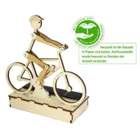 Solar Radler / E-Biker, Holzbausatz zum Selberbauen