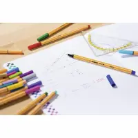 STABILO Fineliner point 88 Standardfarben 10 Stück