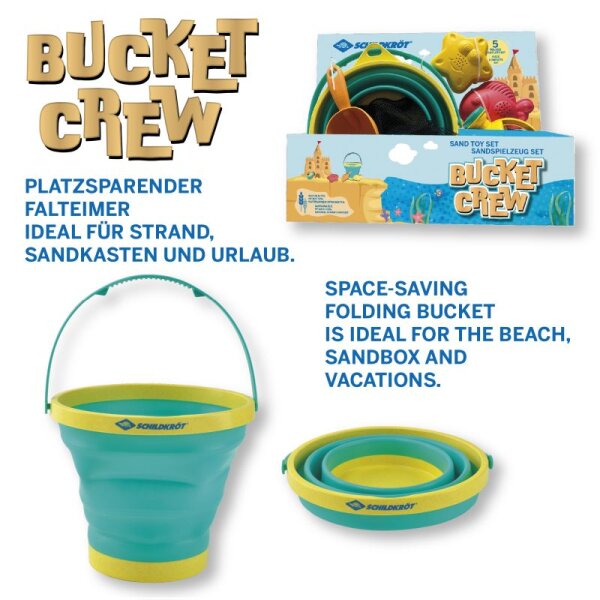 Sandspielzeug-Set „Bucket Crew“