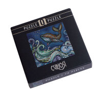 Curiosi Puzzle Q Silber Wal