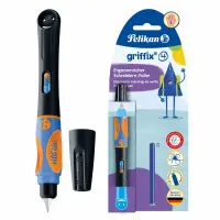Pelikan Füller griffix LH L neon black