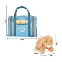 Tierarzt-Tasche mit Hase