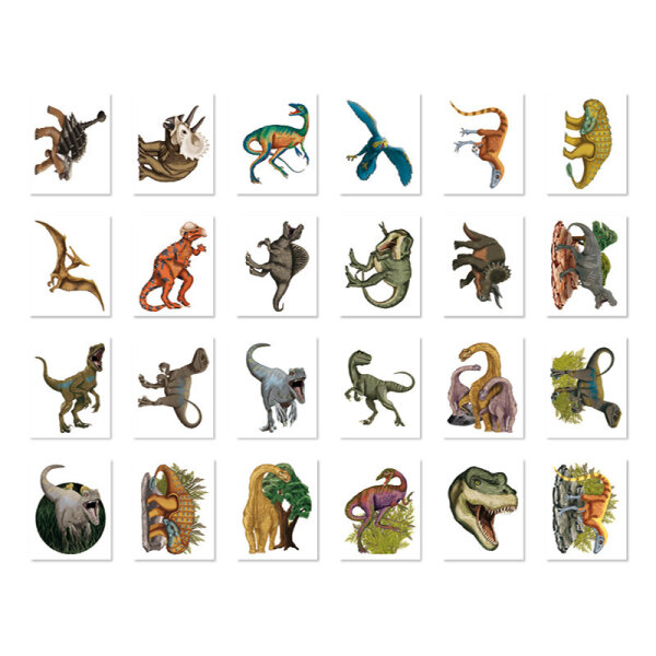 TapirElla Mini-Tattoo Set Dinosaurier