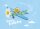 Postkarte Apic Happy Birthday Löwe Flieger