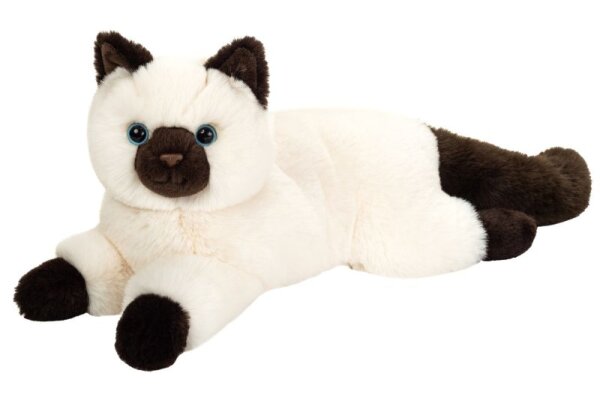 Birma-Katze liegend 36cm